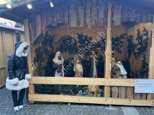 Weihnachtskrippe Figuren gross für draussen