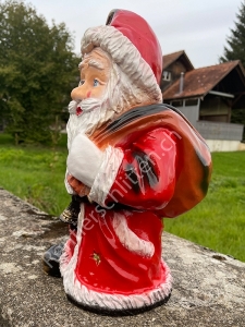 Weihnachtsmann klein, Weihnachtsmann Figur für draussen und drinnen, von Links