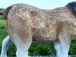 Rentier klein, 60 cm lang, passend zu Weihnachtsmann mit Rentier-Schlitten