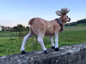 Kleines Rentier passend zum kleinen Rentierschlitten mit Weihnachtsmann